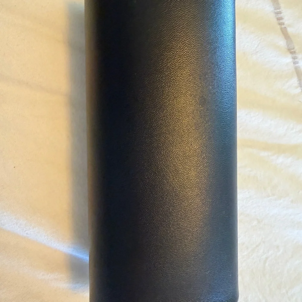 Giorgio Armani Black Leather eyeglass/sun glass case